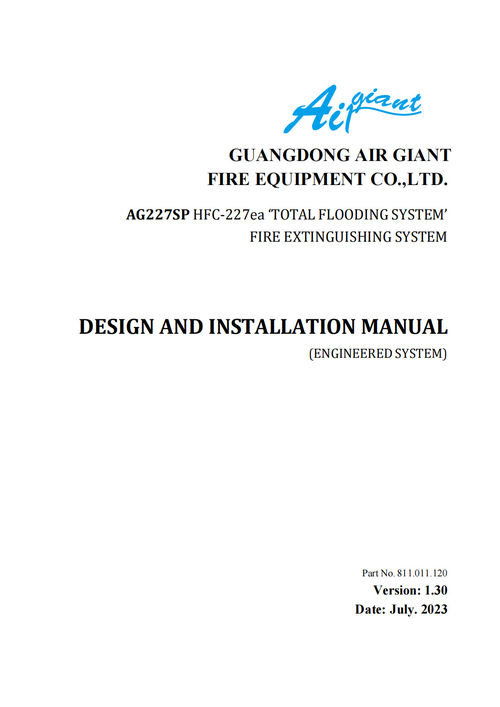 Aktueller Firmenfall über Air Giant UL Produkthandbuch