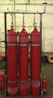 Qualität  IG541 Inert Gas Fire Suppression System Without Residue 20MPa 30MPa Fabrik