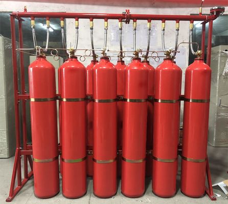 Qualität  Enclosed Flooding Pipe Network Fixed CO2 Fire Extinguishing System Fabrik