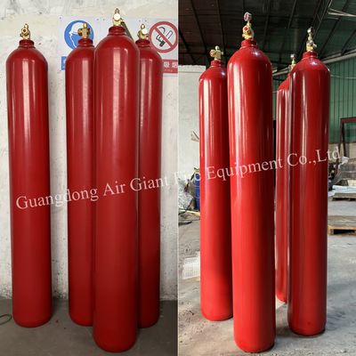 Qualität  Inert Gas Argon IG55 IG100 IG541 Fire Extinguishing System Cylinder Fabrik