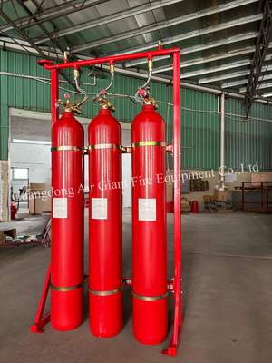 Qualität  IG55 Argonite Fire Suppression System With 20MPa/30MPa Pressure Fabrik