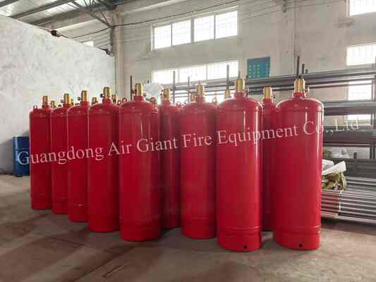 Qualität  Automatic FK 5-1-12 Fire Suppression System Cylinder Without Pollution For Museum Fabrik