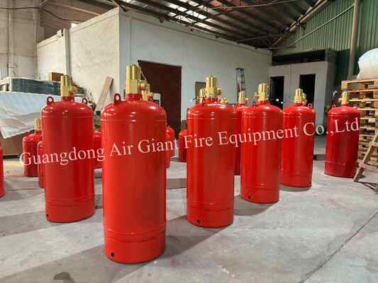 Qualität  FM200 Fire Suppression System Cylinder Without Residue For Library Fabrik