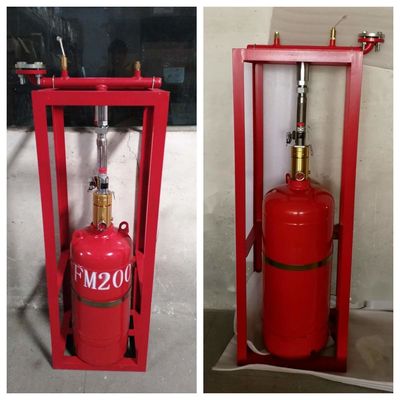 800m ² FM200 System-des automatischen Feuerunterdrückung Feuerlöscher-4.2MPa