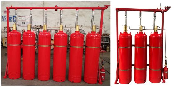 DCs 24V 1.6A FM200 Feuerunterdrückung System-40L 70L 100L 120L