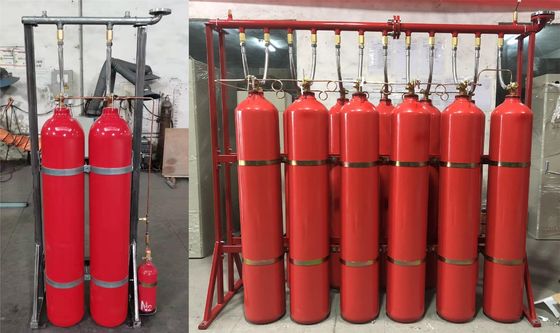 5.7MPa setzte Kohlendioxyd-Auslöschungs-System-Feuerlöscher unter Druck