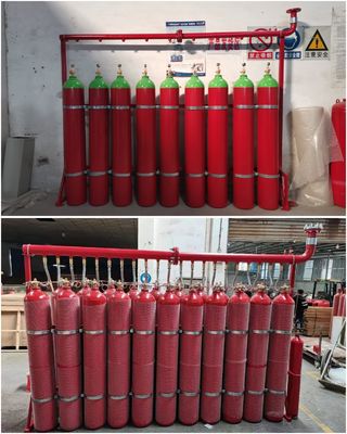 Gas-Feuerunterdrückung des Stickstoff-IG100 Inergen System- 80liter-
