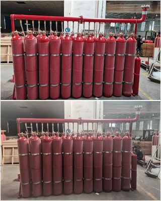 Edelgas-Feuerunterdrückung 80Ltr Inergen IG541 System-für schalltoten Raum