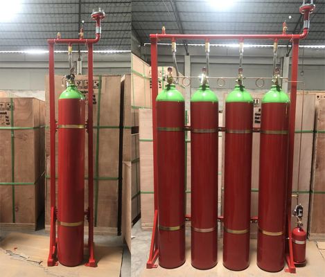 Des Edelgas-Feuerunterdrückung Inergen IG541 System-22.37kg 33.56kg