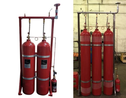 der Edelgas-System-Sprühfeuerunterdrückung 80Ltr IG541 zeit-120s