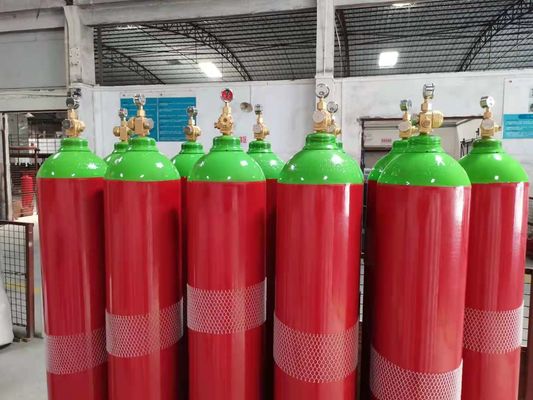 Beiliegendes Gas-Unterdrückungssystem Überschwemmung Argonite IG 55 im schalltoten Raum