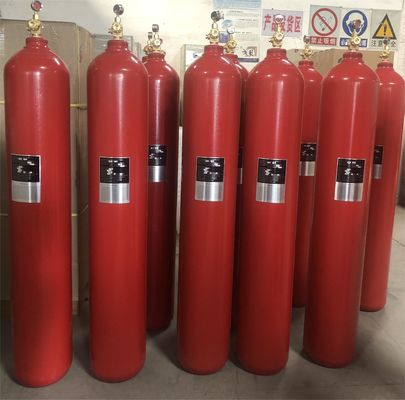 100% unter Druck gesetzte Stickstoff Argonite-Gasflasche-Feuerlöschanlage