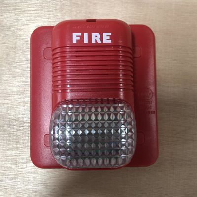 FM200 blitzender Feuermelder des System-DC24V roter und piepender Ton und helle Warnung