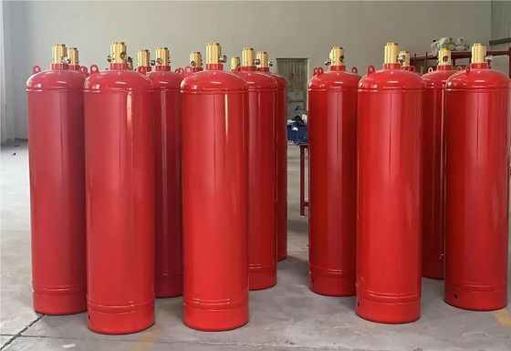 Nicht ätzende Feuerunterdrückung Mittel FMs 200 Zylinder-im schalltoten Raum