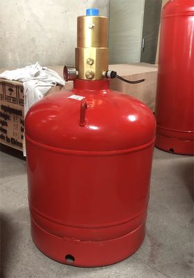 Kohlenstoffstahl isolierte Zylinder-Feuerunterdrückung FMs 200 System-im schalltoten Raum