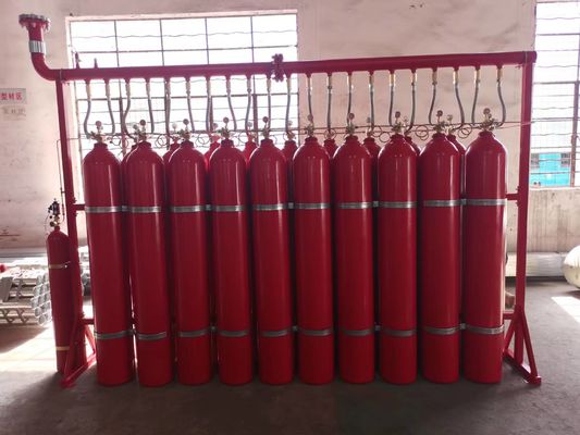 IG541 Inertgas-Feuerlöschsystem mit Flammdetektion 200-300 Bar bei 10-50°C