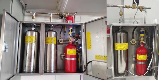 Elektromagnetische Küchenfeuerlöschsysteme Ein- und Doppelflaschen-Gruppe