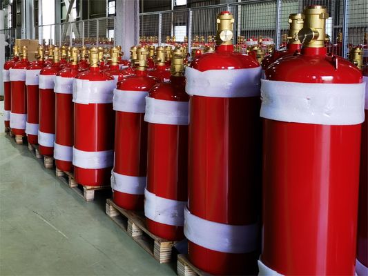 Umweltschonendes Feuerlöschsystem HFC227ea ohne Rückstände im UPS-Raum