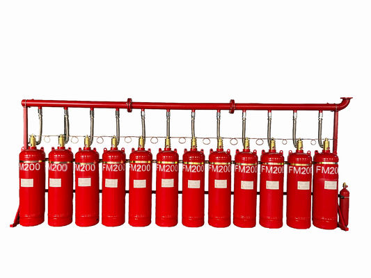 Nicht ätzendes Feuerlöschsystem HFC227ea ohne Verschmutzung für Bibliotheken