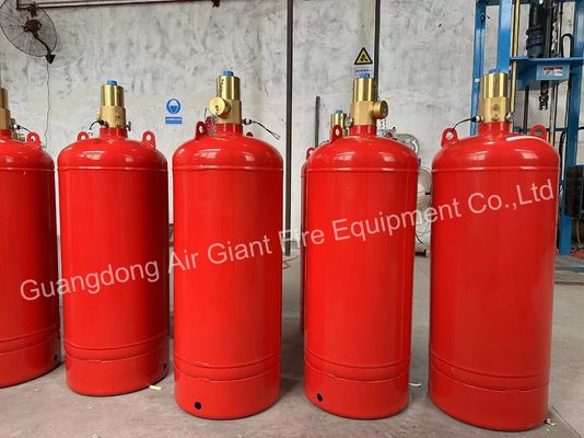 Zylinder für geschlossene Überschwemmung FM200 Feuerlöschsystem ohne Verschmutzung für Batterieraum