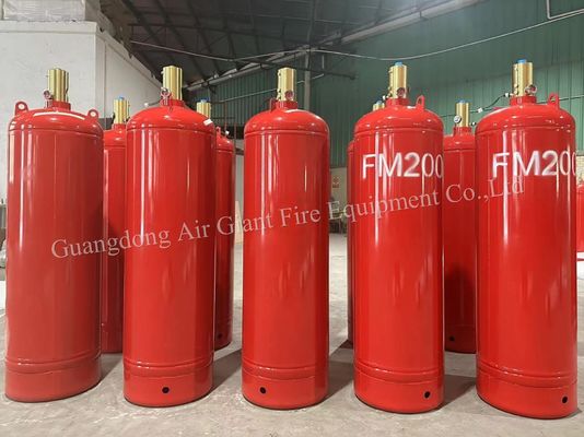 Zylinder für hochwertiges Feuerlöschsystem FM200 ohne Verunreinigung für den Power Room
