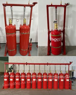 Hochwertiges Feuerlöschsystem FM200 ohne Verschmutzung für Museen