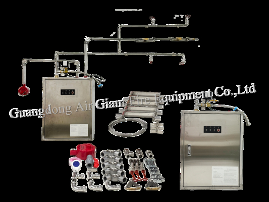 Küchenhaube Feuerschutzsystem