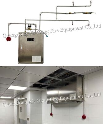 Einfachflaschen automatischer Schutz für kommerzielle Küche Feuerlöschsystem für Restaurant Hotel Brandbekämpfung