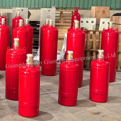 Enclosed Flooding FM200 Fire Suppression System Cylinder Without Residue For Archive